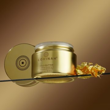 Lovinah 24k Gold Butter Soothing & Hydrating Barrier Repair Cream helps to instantly heals and soothes the skin, improve the for visibly smooth skin.