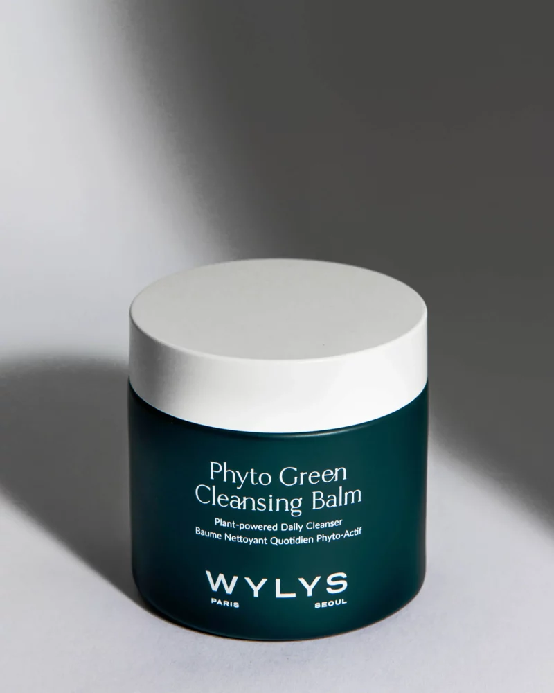 WYLYS Phyto Green Cleansing Balm is a daily cleanser that transforms from balm-to-oil-to-creamy milk to remove dirt, makeup, and sunscreen without any residue.